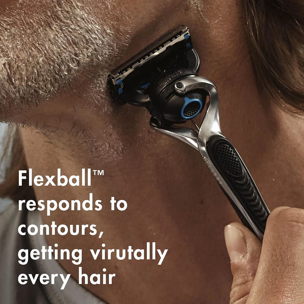 Gillette ProGlide Chill Razor for Men, 1 Handle + 3 Blade Refills