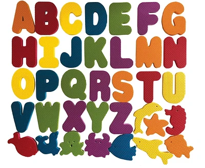 Spark Create Imagine Bath Letters & Animals, Includes 36 pieces, Age 2+