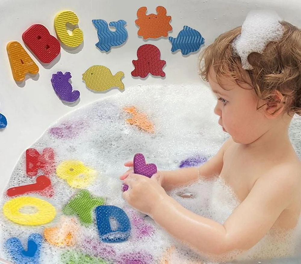 Spark Create Imagine Bath Letters & Animals, Includes 36 pieces, Age 2+