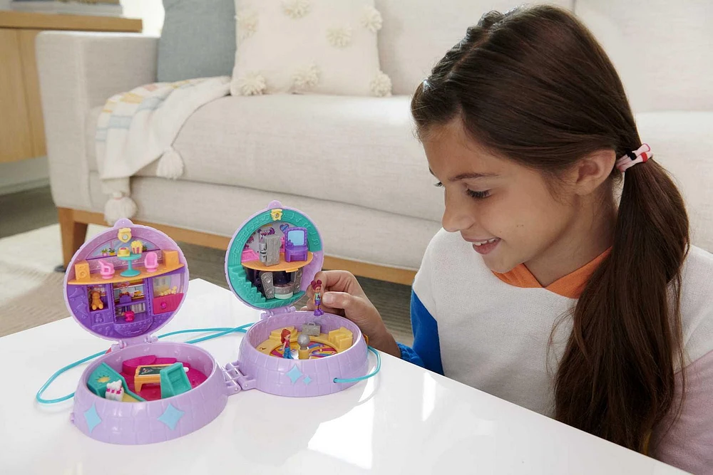 Polly Pocket Double Play Skating Compact Playset