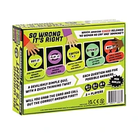 Format Games - So Wrong It's Right - English Version - For Ages 10+ - Fun Game For Family Games Night - 30 to 45 Minutes of Game Time - 3+ Players