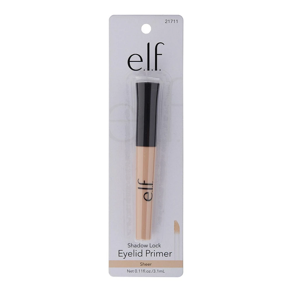 e.l.f. Cosmetics Shadow Lock Eyelid Primer, Preps your eyelid, 3.25mL