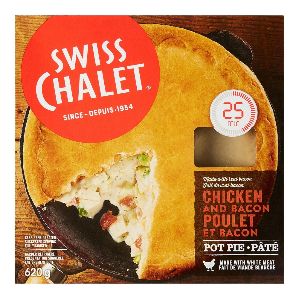 Swiss Chalet Chicken And Bacon Pot Pie, 620 g