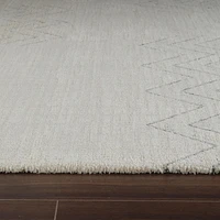 Rug Branch Casa Abstract Indoor Area Rug, Beige Cream, Boho - Living Room, Bedroom, Dining Room