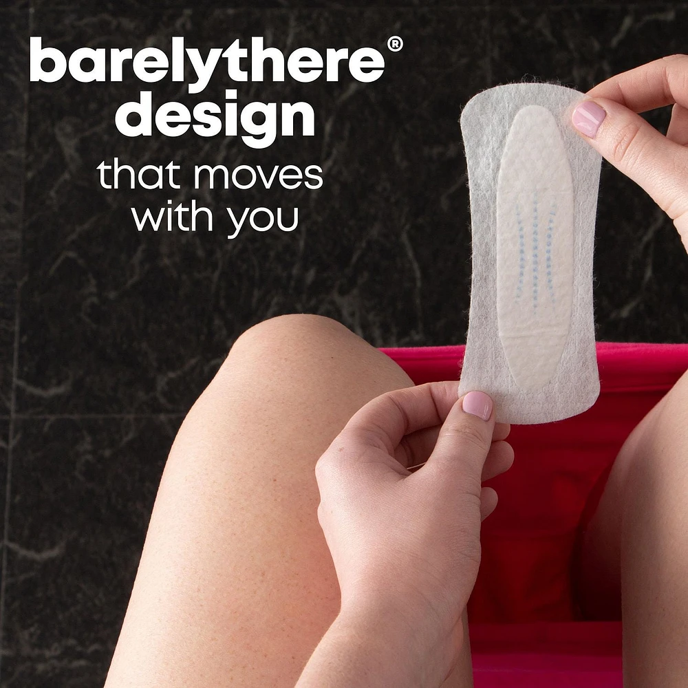 U by Kotex Lightdays PLUS, protège-dessous, régulier, sans parfum 80 Unités