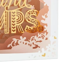 Hallmark Paper Wonder Pop Up Wedding Card (Mr. and Mrs.)