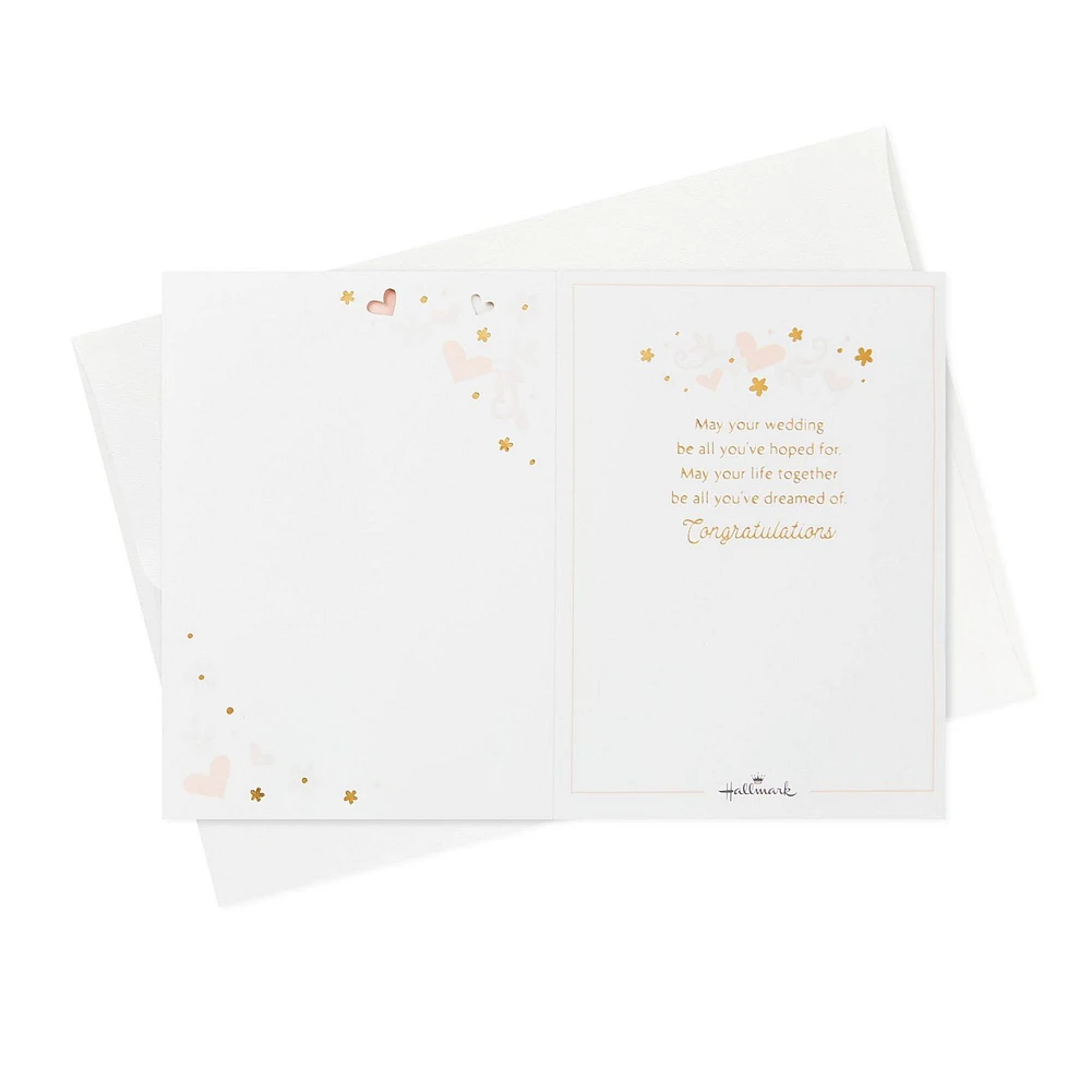 Hallmark Paper Wonder Pop Up Wedding Card (Mr. and Mrs.)