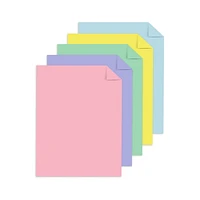 Astrobrights "Pastel" 5-Colour Assorted Cardstock, 8.5" x 11", 65 lb, 50 Sheets