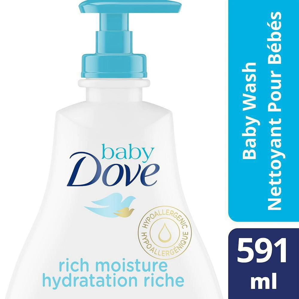 Baby Dove Tip to Toe Rich Moisture Wash, 591 ml Body Wash