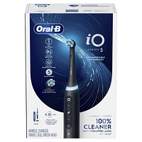 Oral-B iO Series 5 Electric Toothbrush with (1) Brush Head, Rechargeable, Black