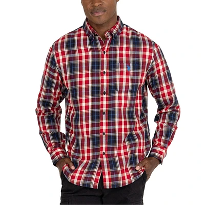 Chemise à carreaux U.S. Polo Assn pour hommes