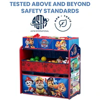 PAW Patrol Design & Store 6 Bin Toy Storage Organizer by Delta Children