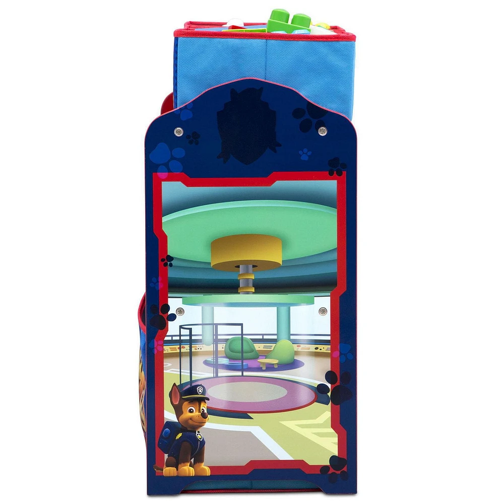 PAW Patrol Design & Store 6 Bin Toy Storage Organizer by Delta Children