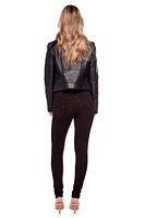 Jeaniologie ™ Women Mid Rise Rise Skinny Jeans | Black