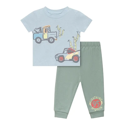 Disney Cars Pants Set, Sizes: 0/3M - 18/24M