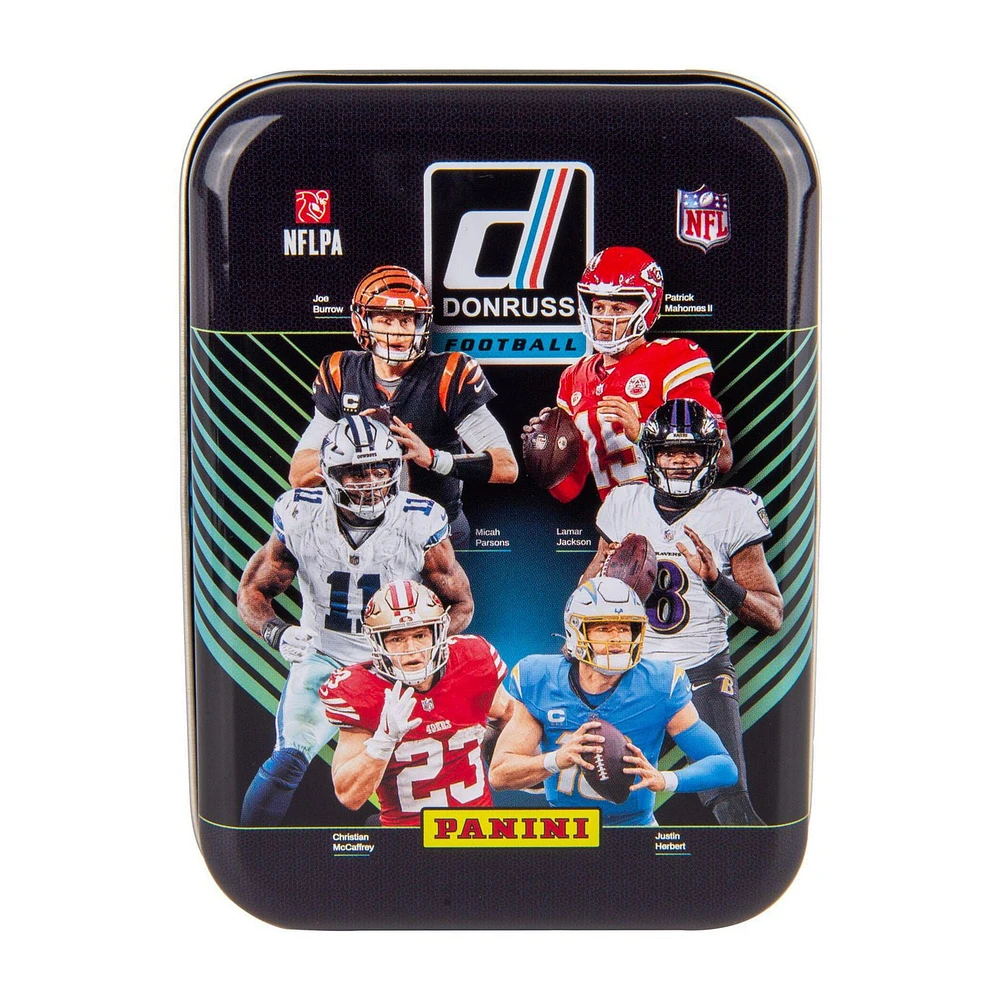 2024 Panini Donruss Football NFL Football Trading Cards Tin