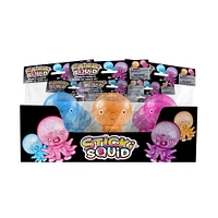 STICKI SQUID, Squeeze Toy