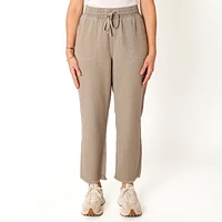 DV Frayed hemmed drawstring Joggers with deep pockets