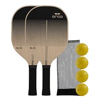 Alto Sports Series Wood Pickleball Paddle - Starter Edition - 2 Pack by Orca