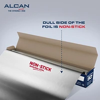 AlcanMC Papier d'Aluminium Anti-Adhérent 12 po x 25 pi , 1 rouleau