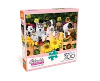 Buffalo Games Adorable Animals The Gangs All Here 300 Piece Jigsaw Puzzle