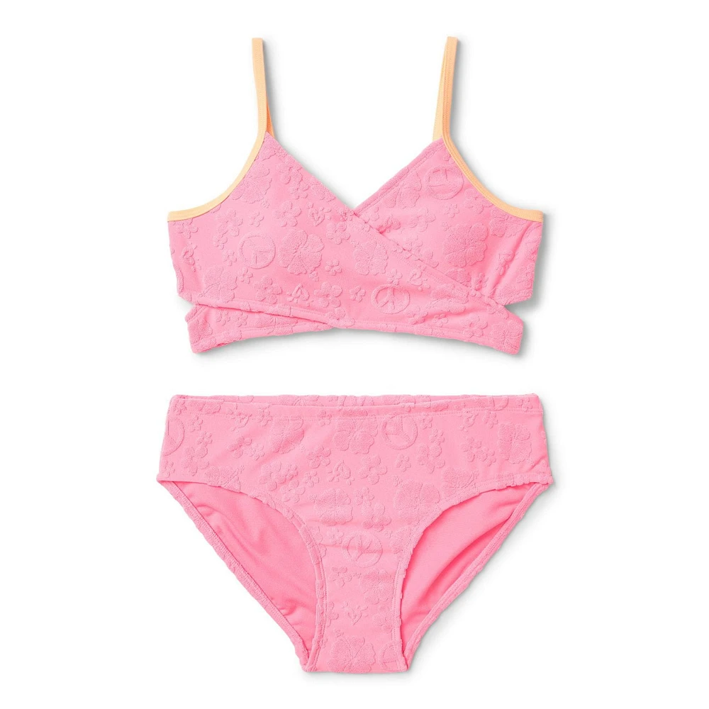 Justice Girls' Wrapped Bikini 2-Piece Set