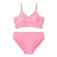 Justice Girls' Wrapped Bikini 2-Piece Set
