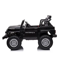 KidsVIP Licensed Toyota 2-Seater 24V Powered 4x4 Premium Ride-On Truck w/ Rubber Wheels, Music & Remote