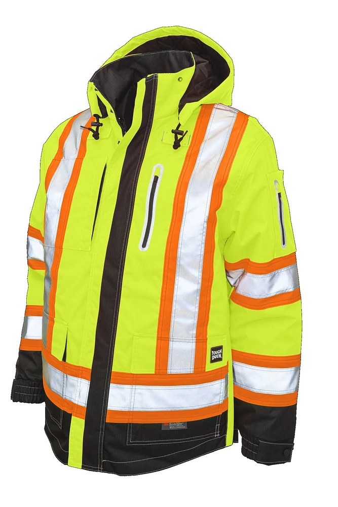 TOUGH DUCK Ripstop 4-IN-1 Safety Jacket