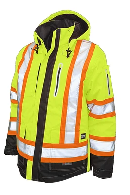 TOUGH DUCK Ripstop 4-IN-1 Safety Jacket