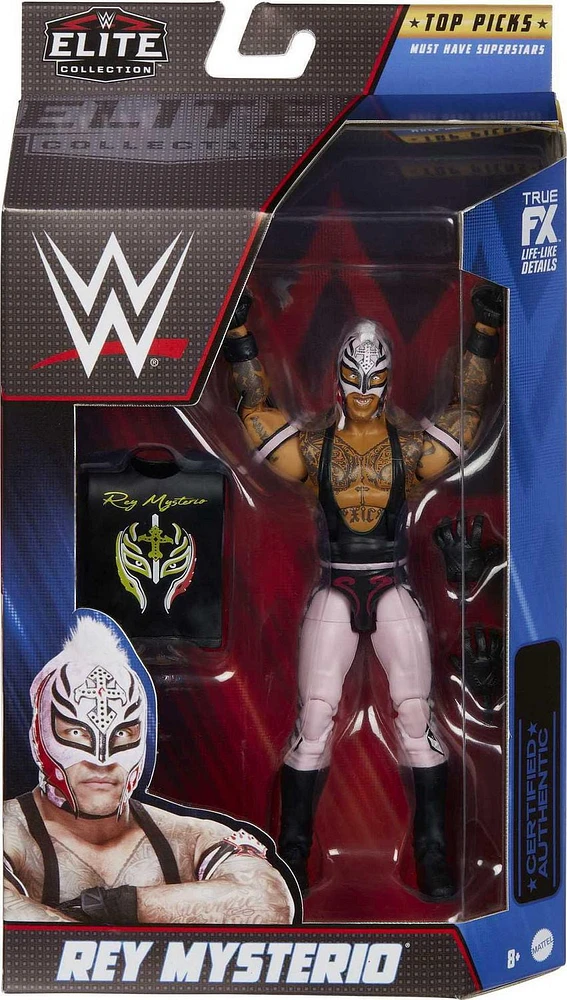 WWE Top Picks Elite Collection Rey Mysterio Action Figure