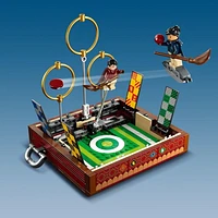 LEGO Harry Potter Quidditch Trunk 76416 Buildable Harry Potter Toy; Birthday Gift Idea for Kids Aged 9+; Open the Buildable Box to Reveal a Quidditch Playing Arena; Includes 4 Customizable Minifigures, Includes 599 Pieces, Ages 9+