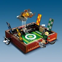 LEGO Harry Potter Quidditch Trunk 76416 Buildable Harry Potter Toy; Birthday Gift Idea for Kids Aged 9+; Open the Buildable Box to Reveal a Quidditch Playing Arena; Includes 4 Customizable Minifigures, Includes 599 Pieces, Ages 9+