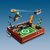 LEGO Harry Potter Quidditch Trunk 76416 Buildable Harry Potter Toy; Birthday Gift Idea for Kids Aged 9+; Open the Buildable Box to Reveal a Quidditch Playing Arena; Includes 4 Customizable Minifigures, Includes 599 Pieces, Ages 9+