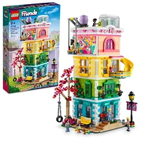 LEGO Friends Heartlake City Community Center 41748 Building Toy Set; Creative Challenge for Ages 9+, includes 6 Mini-Dolls, a Pet Dog and Lots of Accessories, a Fun Gift for Kids who Love Role Play