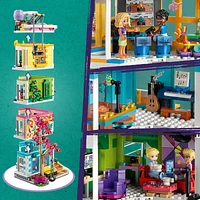 LEGO Friends Heartlake City Community Center 41748 Building Toy Set; Creative Challenge for Ages 9+, includes 6 Mini-Dolls, a Pet Dog and Lots of Accessories, a Fun Gift for Kids who Love Role Play