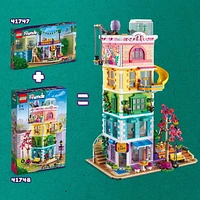 LEGO Friends Heartlake City Community Center 41748 Building Toy Set; Creative Challenge for Ages 9+, includes 6 Mini-Dolls, a Pet Dog and Lots of Accessories, a Fun Gift for Kids who Love Role Play