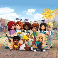 LEGO Friends Heartlake City Community Center 41748 Building Toy Set; Creative Challenge for Ages 9+, includes 6 Mini-Dolls, a Pet Dog and Lots of Accessories, a Fun Gift for Kids who Love Role Play