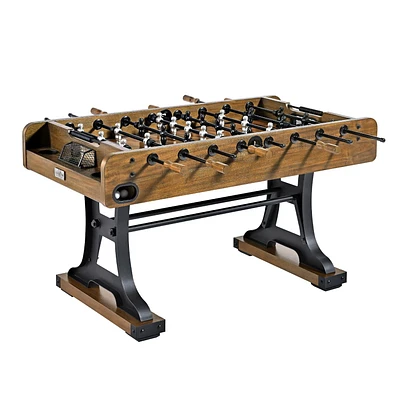 5 in Coventry Foosball Table, Durable Metal Legs and Stylish Design with Soccer Balls, Soccer Table, by Barrington Billiards