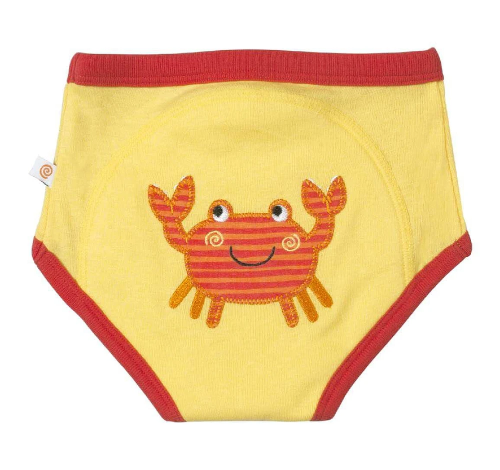 ZOOCCHINI Garçons filles Ensemble de 3 pantalons d'entraînement en coton biologique - Sous-vêtements d'entraînement de toilette