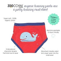 ZOOCCHINI Boys, Girls 3 Piece Organic Cotton Potty Training Pants Set - Toilet Training Underwear