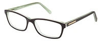 Hard Candy Lunettes De Vue Pour Femmes, Twist Of Lime, Brun, 51-15-140