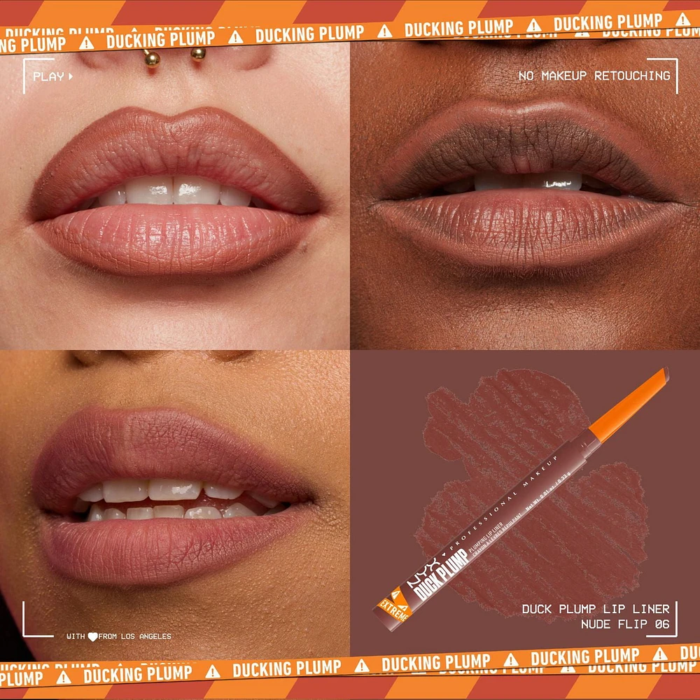 NYX Professional Makeup Crayon à lèvres repulpant Duck Plump Avec gingembre & capsicum