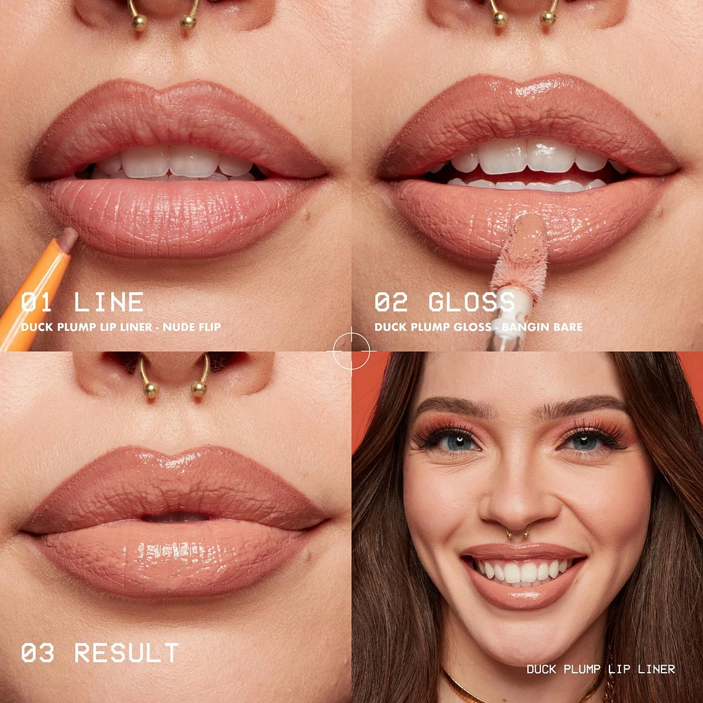 NYX Professional Makeup Crayon à lèvres repulpant Duck Plump Avec gingembre & capsicum