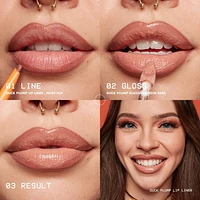 NYX Professional Makeup Crayon à lèvres repulpant Duck Plump Avec gingembre & capsicum