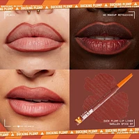 NYX Professional Makeup Duck Plump Plumping Lip Liner, With Spicy Ginger & Capsicum