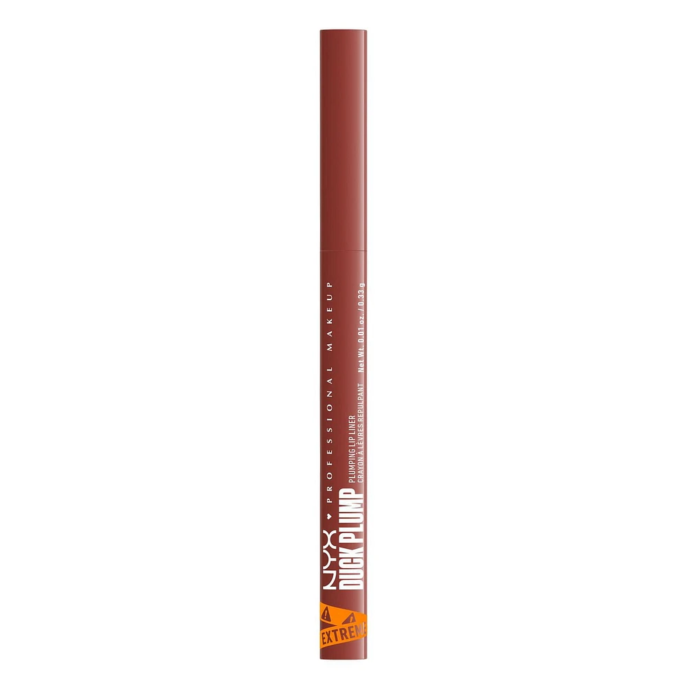 NYX Professional Makeup Duck Plump Plumping Lip Liner, With Spicy Ginger & Capsicum