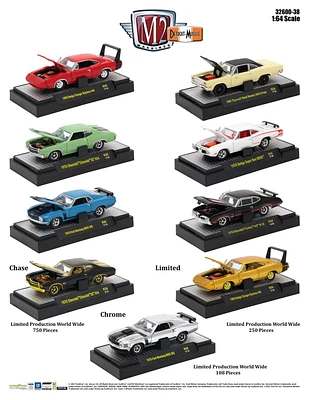 Castline 1:64 Scale M2 Machines Detroit Muscle Asst