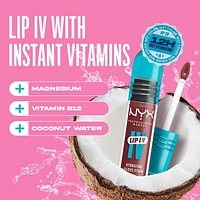 NYX Professional Makeup Sérum brillant à lèvres hydratant Lip IV Hydratation 12 hres