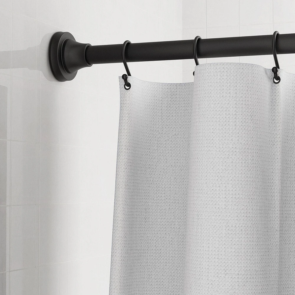Tringle de douche à tension réglable Mainstays avec embouts décoratifs